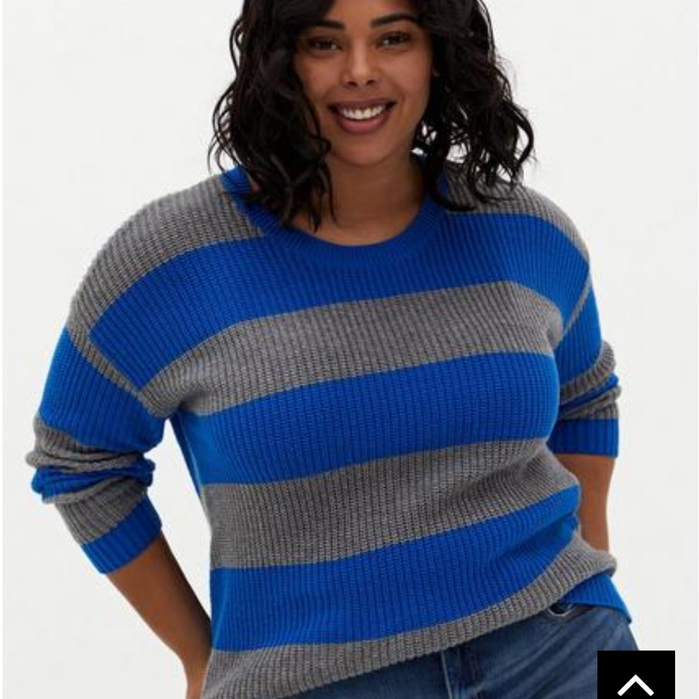 Torrid Pullover Drop Shoulder Sweater